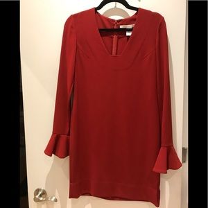 Diane von Furstenberg DVF Bell sleeve mod dress